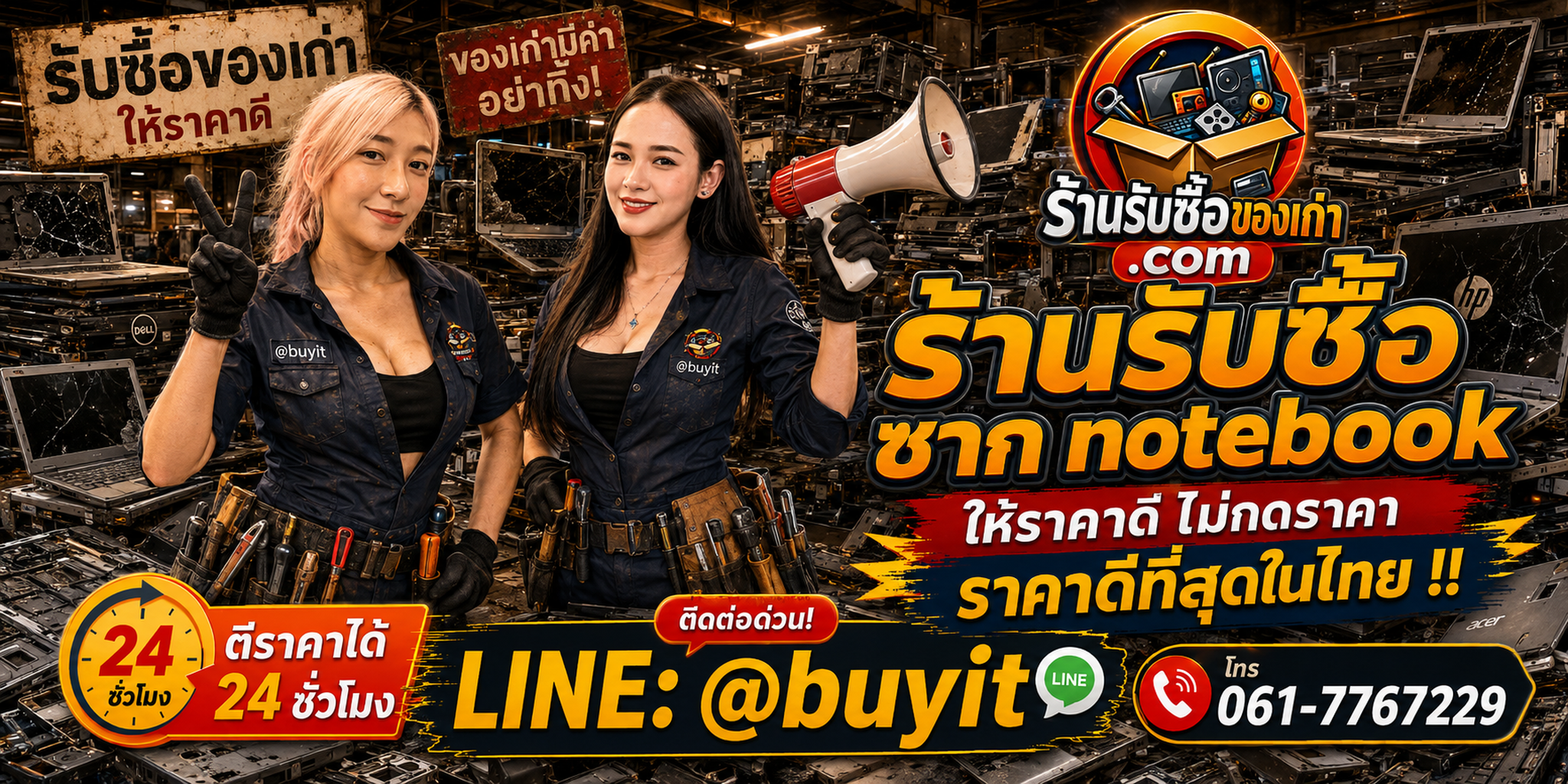 ร้านรับซื้อ ASUS NUC เก่าและมือสอง รับถึงที่ ตีราคา 24 ชั่วโมง LINE @buyit โทร 061-7767229